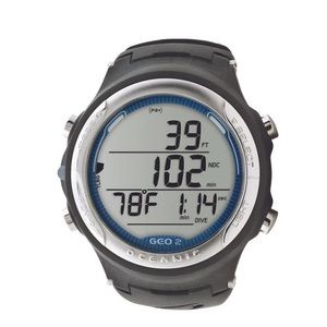 Oceanic Geo 2 Dive Computer - Blue Titanium